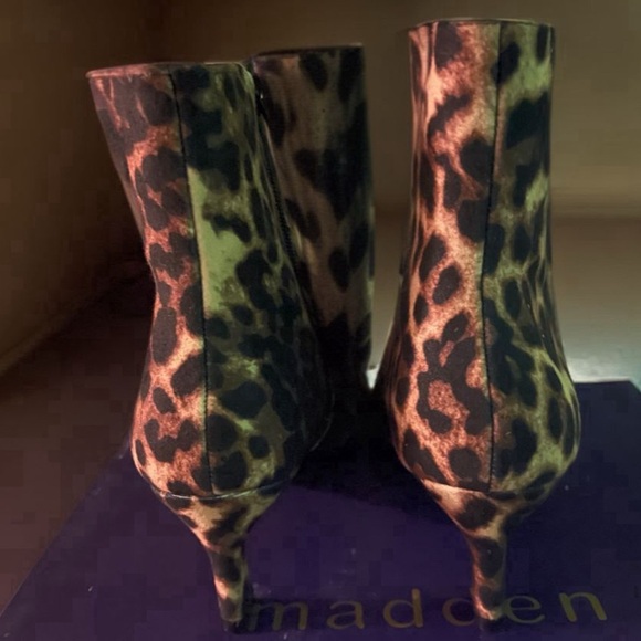 New! MADDEN GIRL Stormyy Booties. Leopard print. Size 7 - Picture 13 of 13
